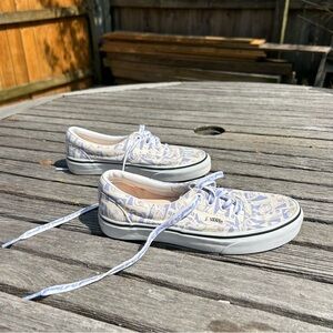 Vans Era Breast Cancer Awareness DIY Retro‎ Self Check True White Women's 5.0